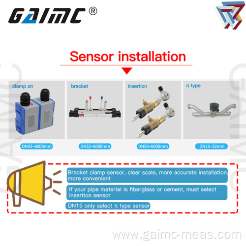 Sewage Pipeline Transit-time ultrasonic digital flow meter